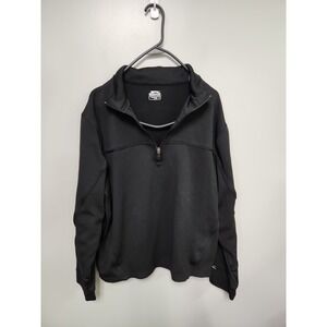 golf Slazenger Men's Black Long Sleeve 1/4 Zip Golf Pullover Size Large